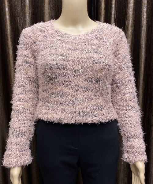 Light Pink Fur Pullover
