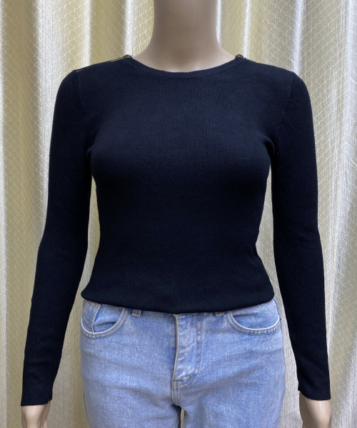 Black  Pre  Winter Top