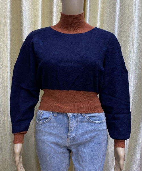 Navy Blue Pre Winter Top