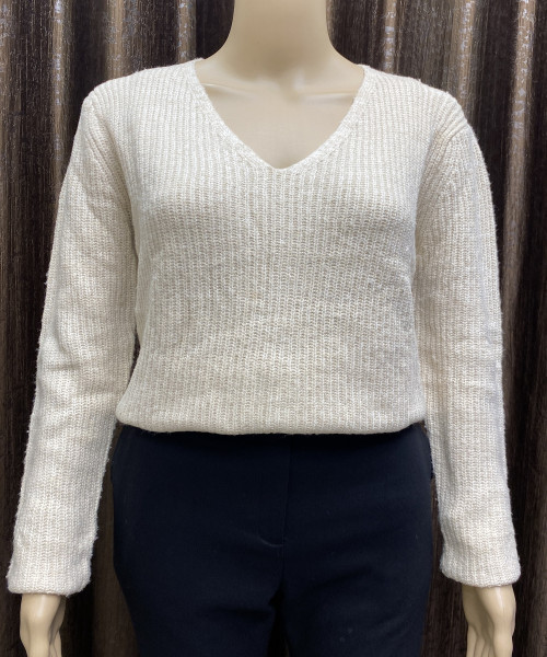 V Neck Pre Winter Knitted Top