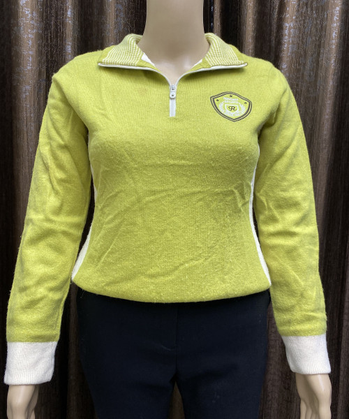 Lemon  Colour  Knitted Pullover
