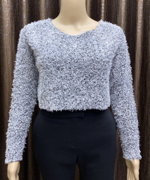 Crop Pre Winter Fur Top