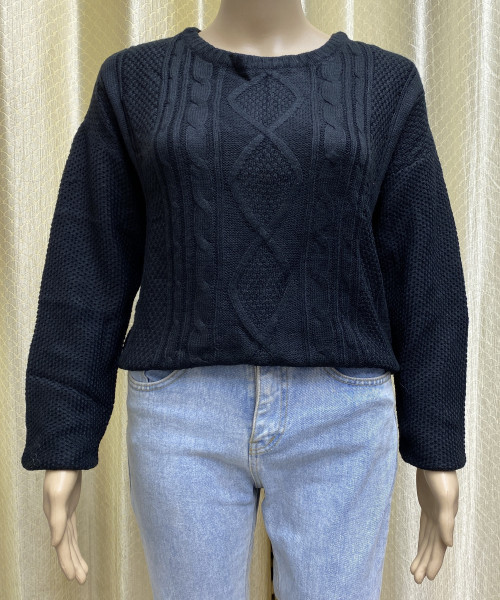 Round Neck  Pre Winter  Pullover