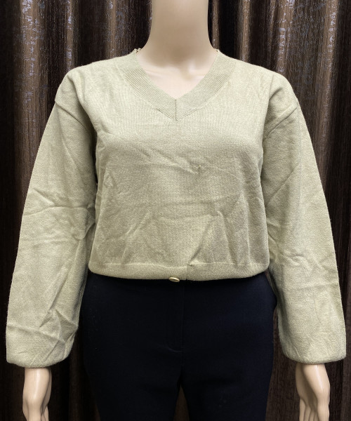 Camel Brown Knitted Pullover