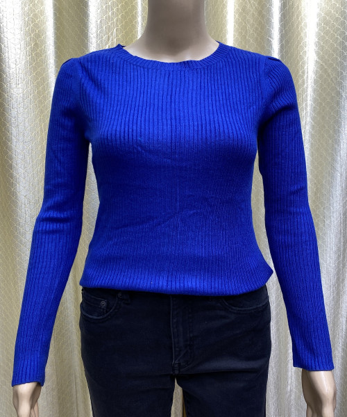 Blue Pre Winter Knitted Top