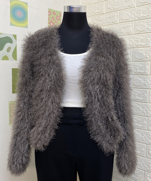 Soft Fur Shrug