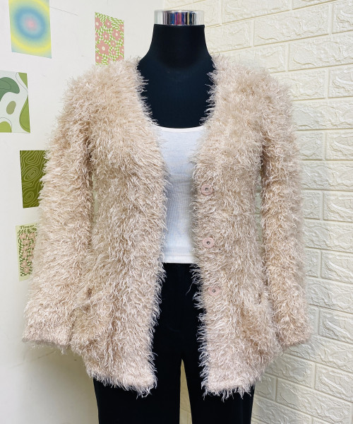 Soft Fur Winter Shrug