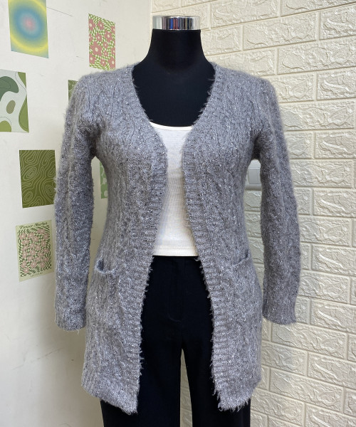 Grey Winter Shrug