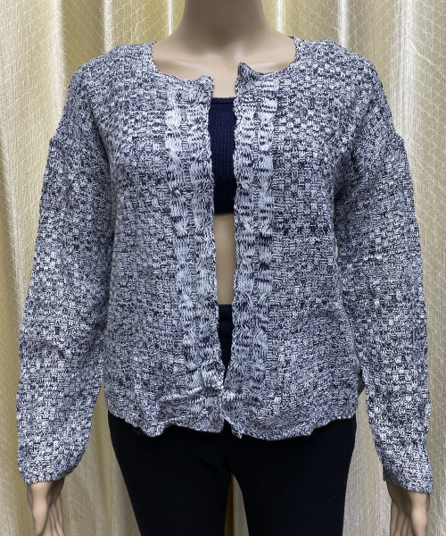 Grey Knitted Pre Winter Shrug