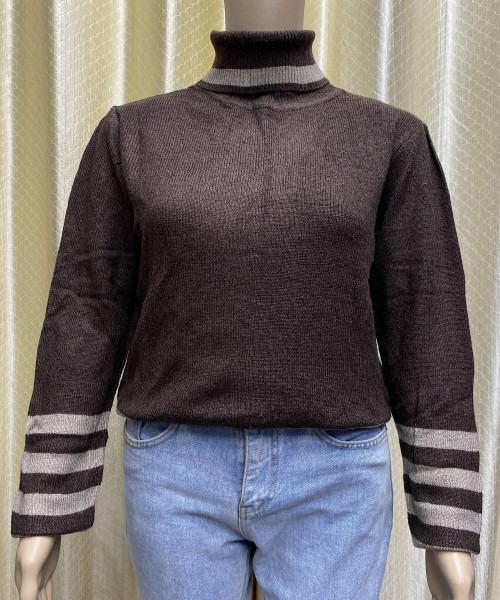 Brown Knitted  top
