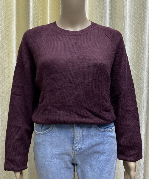 Maroon Pre  Winter Knitted Top