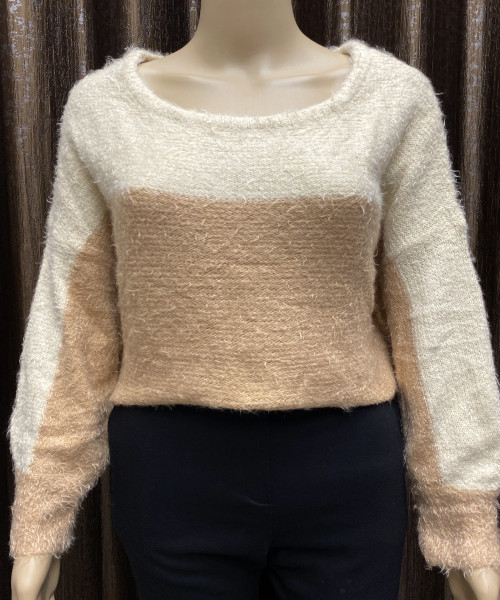 Brown With White Fur Pre Winter Top
