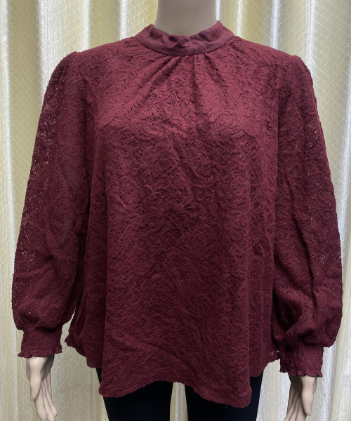 Brown Long Pre Winter Knitted Top