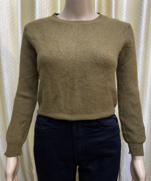 Round Neck Knitted  Top