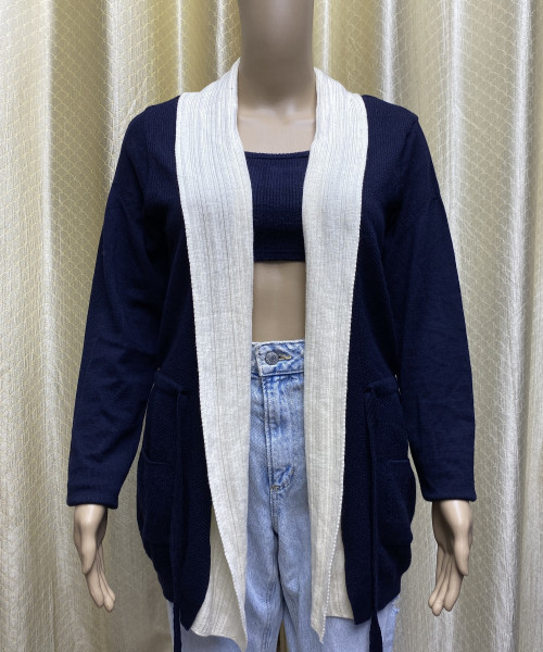 Nevy Blue colour shrug