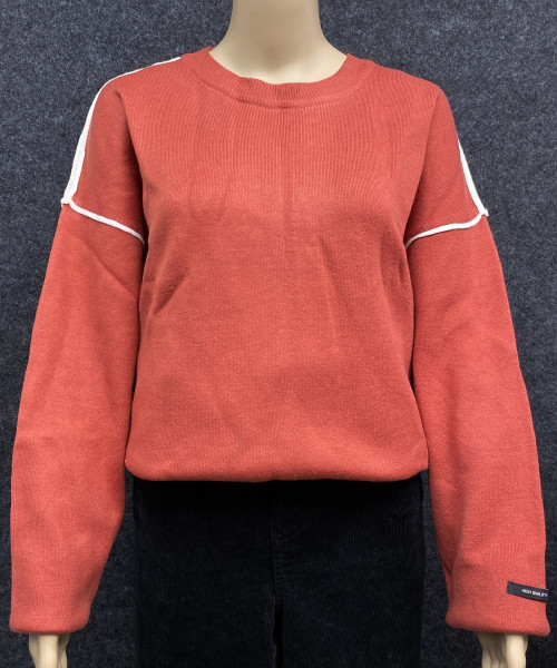 Round Neck Winter Knitted  Pullover
