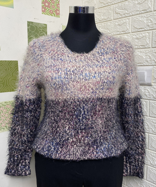 Woman Winter Fur Pullover