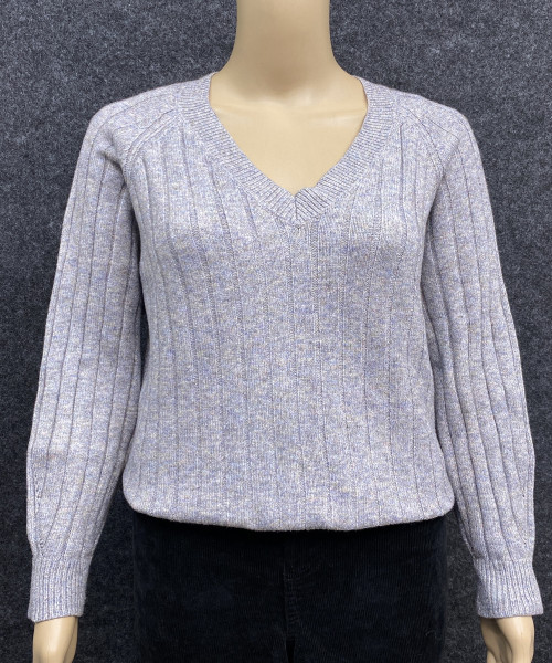 Grey Winter Knit  Pullover