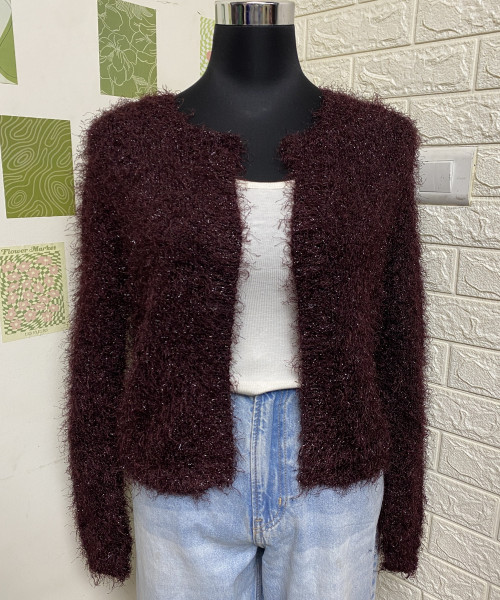 Wine Fur Shrug