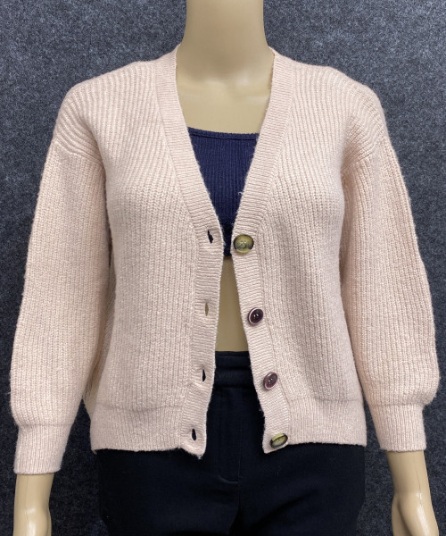 Woman Winter Knitted Cardigan