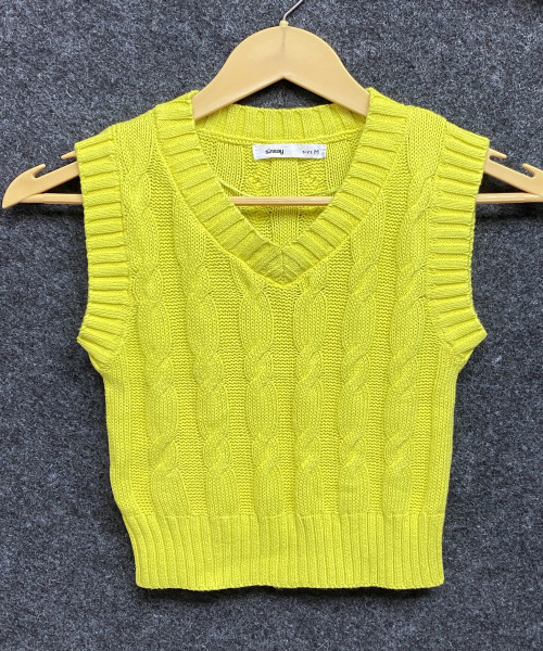 Winter Knitted Sweater Vest