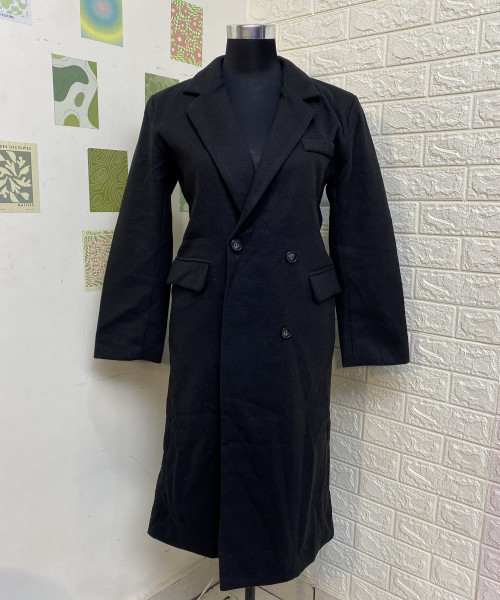 Black Long Winter Blazer