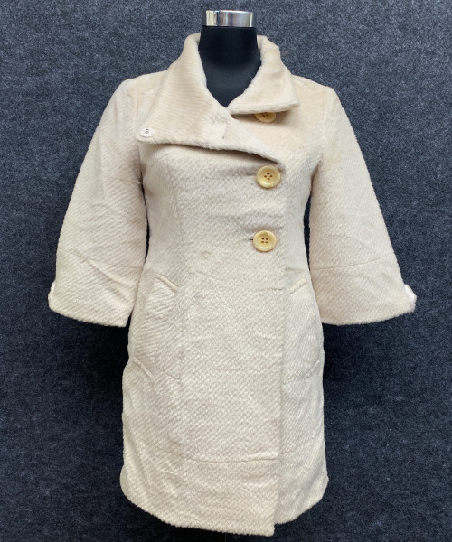 Off White Winter Coat