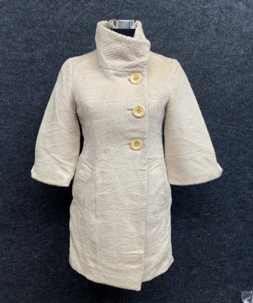 Dover White Winter Coat