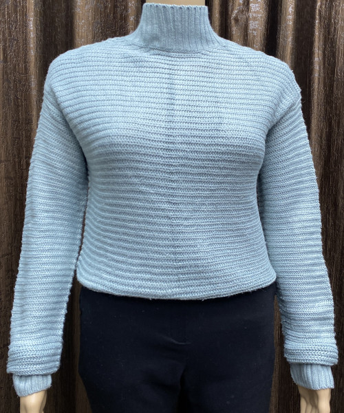 High Neck Winter Pullover For Women
