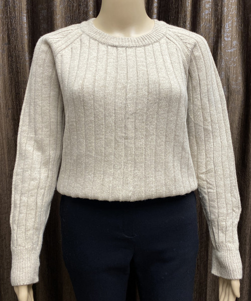 Light Brown Knit Pullover