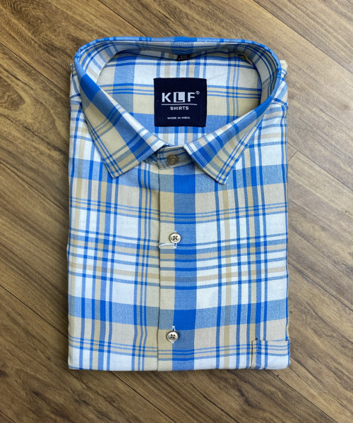 Check  Cotton  Full Sleeve  Shirt