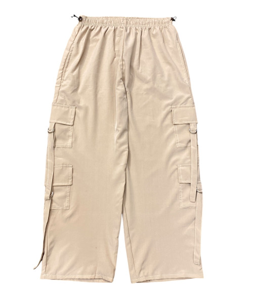 Beach Color Cargo Trousers