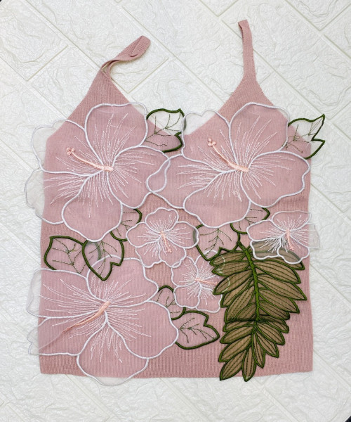 Light Pink Crop Top