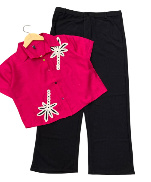 Pink With Black Summer Combo