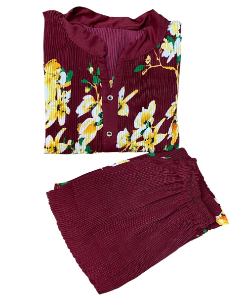 Flower Printed Co Ord Set