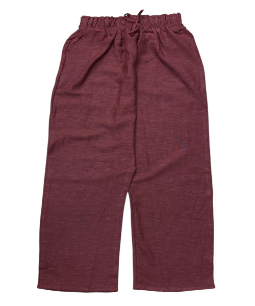 Beaujolais Wine Cotton Trouser