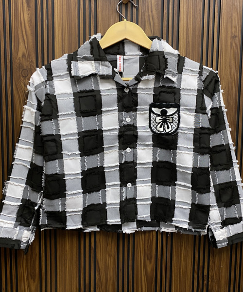 Black With  White Shirt