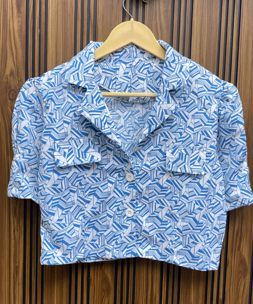 Blue With White Shirt