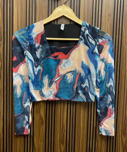 Multi Colour Crop Top