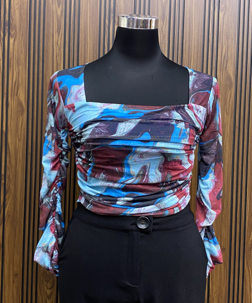 Multi Colour Printed Top