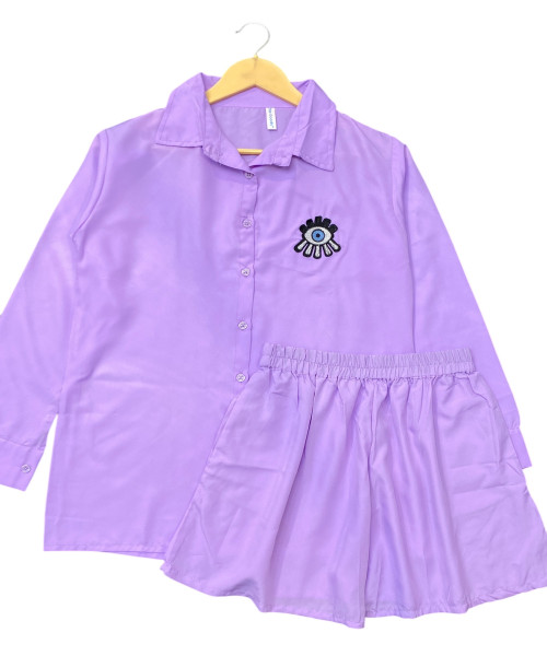 Lavender Color Two Pc Set