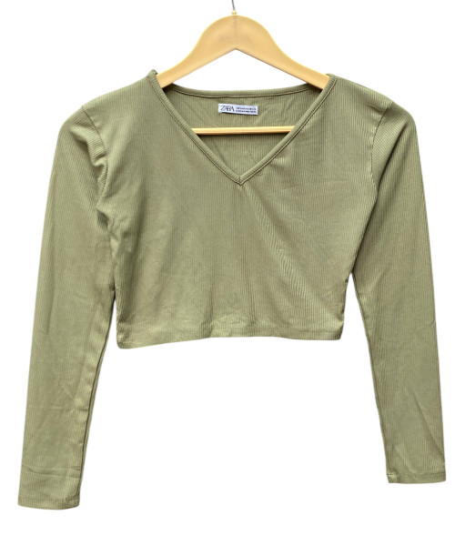V neck Crop top