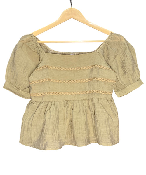 Brown Crop Top For Women