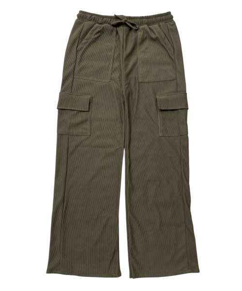 Dark  Green  Cargo   Trousers