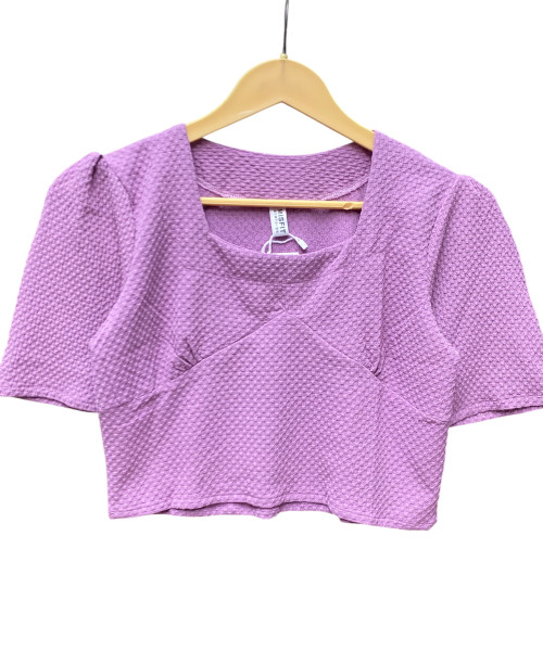 Lavender Crop Top