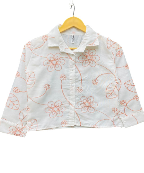 White Summer Cotton Shirt
