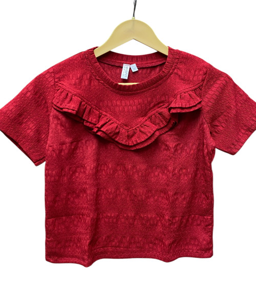 Maroon  Summer  Top