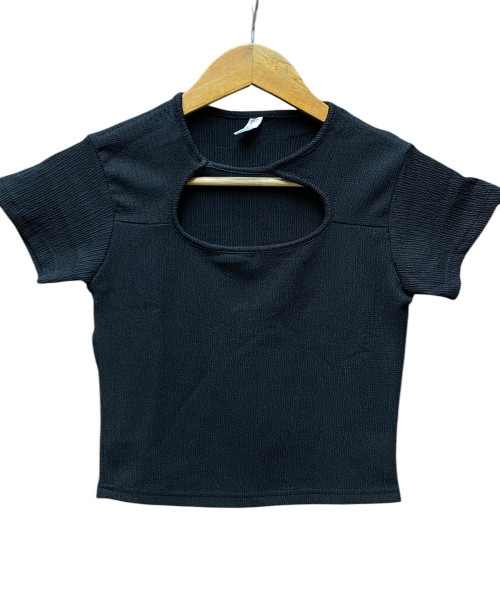 Black Crop Top