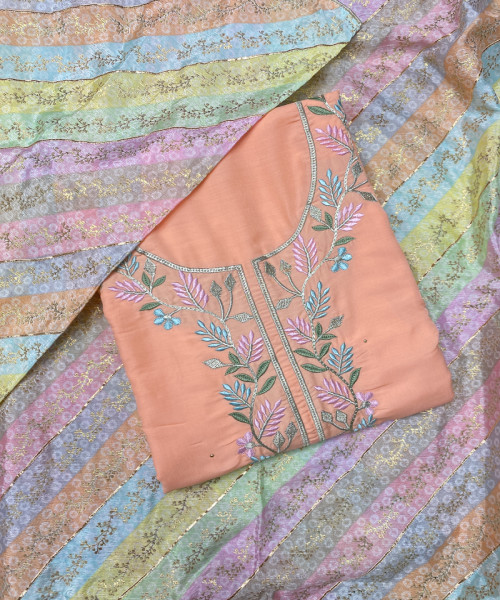 Unstitched  Suit For Women