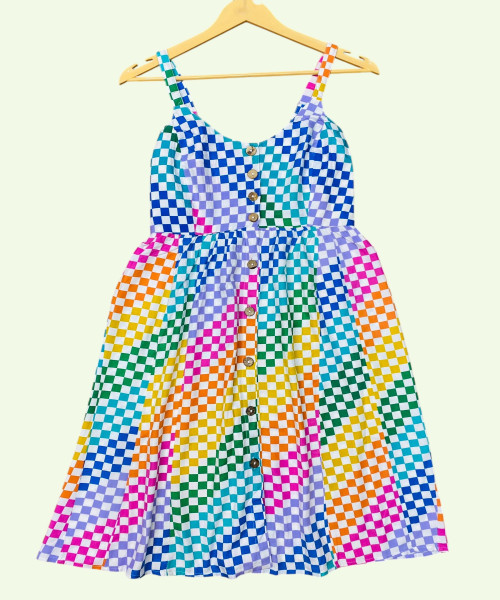 Multi  Colour Maxi Dress